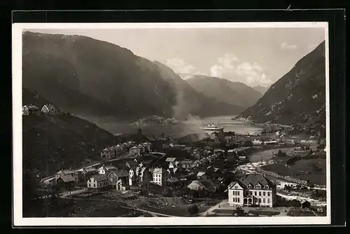 AK Odda, Hardangerfjord, Ortsansicht