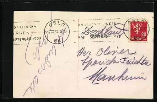 AK Oslo, Utsigt fra Stortinget