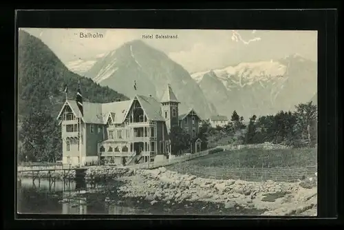 AK Balholm, Hotel Balestrand