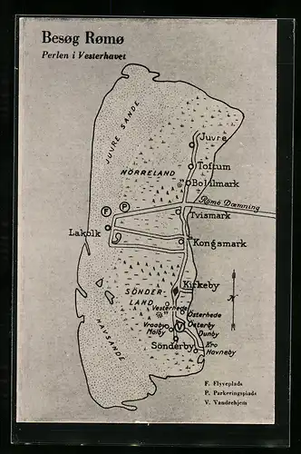 Künstler-AK Kirkeby, Besog Romo