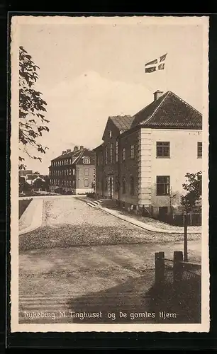 AK Nykobing, M. Tinghuset og De gamles Hjem