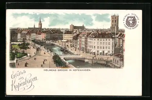 AK Kopenhagen, Holmens Brücke