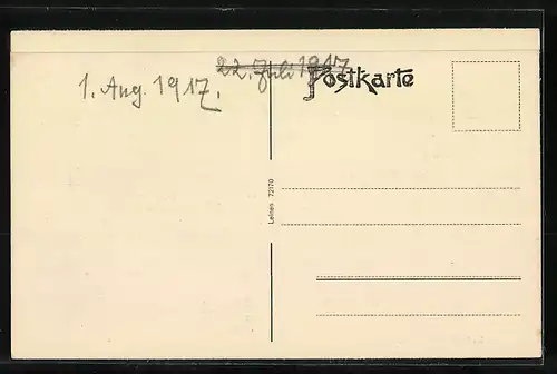 AK Gravenstein, Strassenpartie mit Brücke