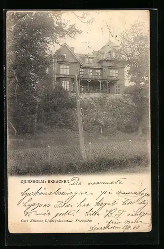 AK Djursholm, Ekbacken