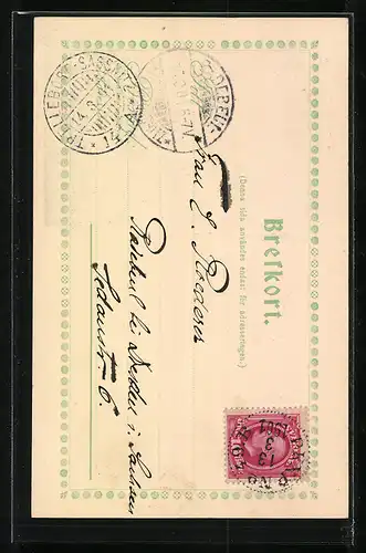 AK Bergsbron /Norrköping, Blick zum Wehr