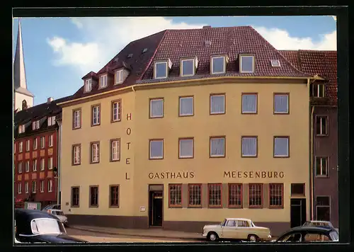 AK Meesenburg, Hotel und Gasthof von Elisabeth Hufnagel, Pleicher-Tor-Strasse 8