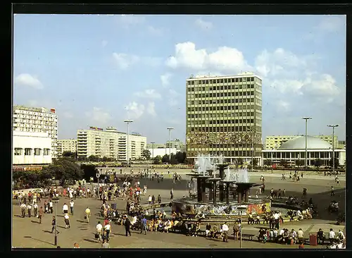 AK Berlin, Alexanderplatz aus der Vogelschau