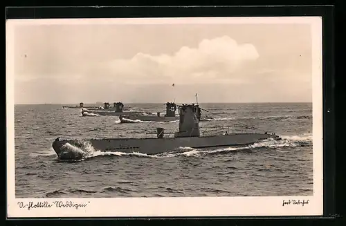 AK U-Boot-Flottille Weddigen