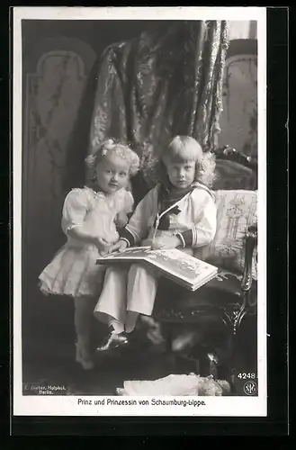 AK Prinz und Prinzessin von Schaumburg-Lippe