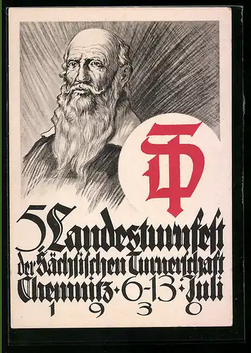 AK Chemnitz, 5. Landesturnfest der Sächsischen Turnerschaft 1930
