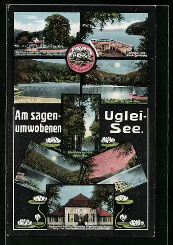 AK Eutin, Gasthaus zum Uglei am Ugleisee