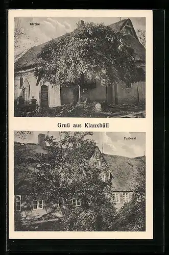 AK Klanxbüll, Kirche und Pastorat