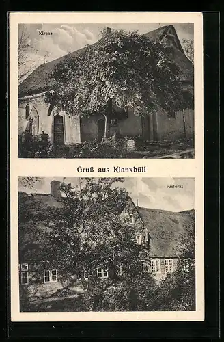 AK Klanxbüll, Kirche und Pastorat