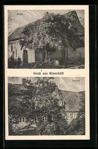 AK Klanxbüll, Kirche und Pastorat