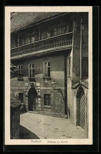 AK Ansbach, An der Herberge zur Heimat