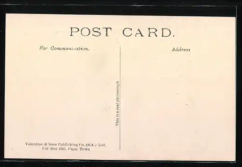 AK Johannesburg, Town Hall, Strassenbahn