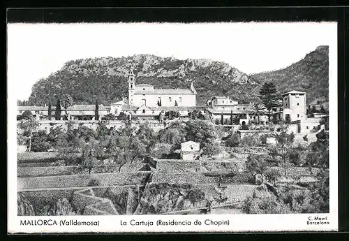 AK Valldemosa /Mallorca, La Cartuja, Residencia de Chopin