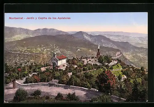 AK Montserrat, Jardin y Capilla de los Apóstoles