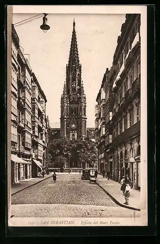AK San Sebastian, Iglesia del Buen Pastor
