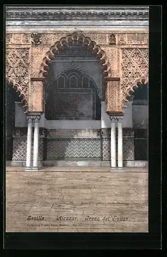 AK Sevilla, Alcazar, Trono del Sultan