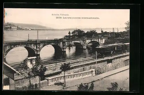 AK Irun, Los tres puentes internacionales