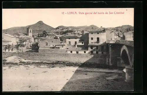 AK Lorca, Vista parcial del barrio de San Cristobal