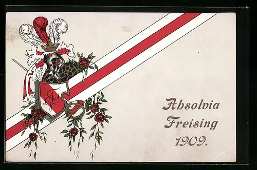 AK Freising, Absolvia 1909, Studentenwappen