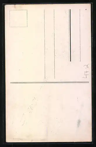 AK Abiturienten-Kommers d. O. R. S. 22.2.1911, Studentenwappen