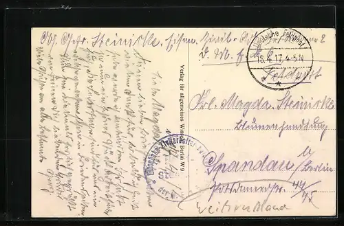 AK Brest-Litowsk, alte Hütten und Ruinen