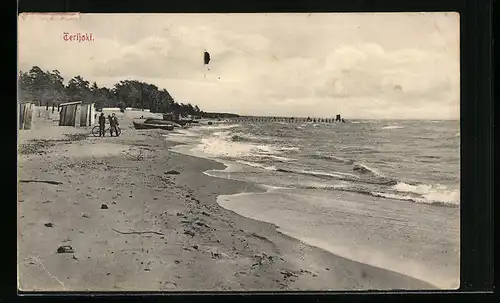 AK Terijoki, Strandpartie