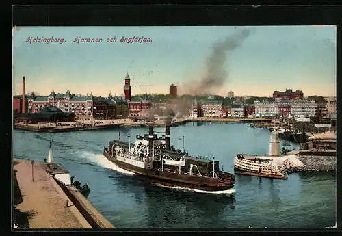 AK Helsingborg, Hamnen och angfärjan