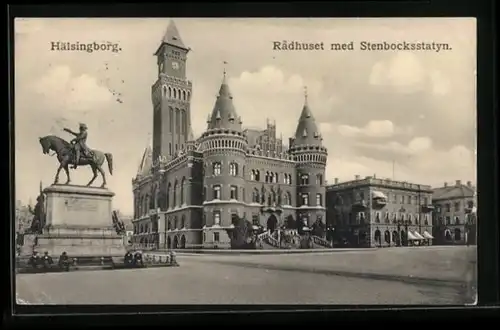 AK Hälsingborg, Radhuset med Stenbocksstatyn
