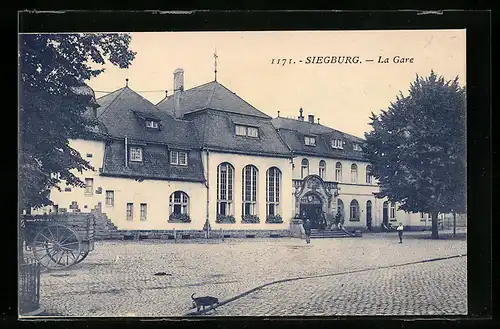 AK Siegburg, La Gare, Bahnhof