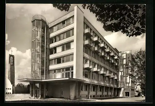AK Berlin-Charlottenburg, Wilhelm-Wieskamm-Haus mit Thomas-Maurus-Kolleg und Newman-Heim