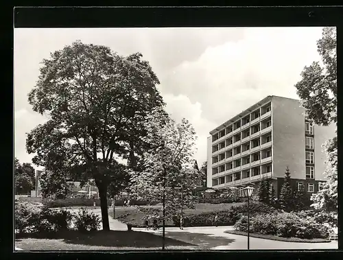 AK Bad Elster /Kr. Oelsnitz, Klinik für Herz- und Kreislaufkrankheiten, Bettenhaus