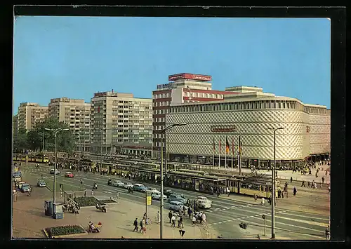 AK Leipzig, Warenhaus Konsument am Brühl