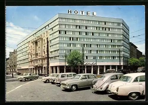 AK Budapest, Ansicht vom Hotel Szabadság
