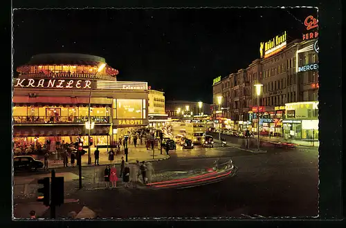 AK Berlin, Café Kranzler am Kurfürstendamm