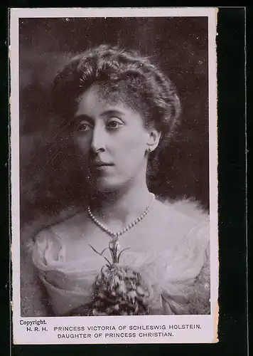 AK Princes Victoria of Schleswig Holstein