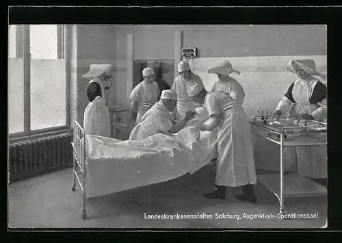 AK Salzburg, Landeskrankenanstalten, Augenklinik-Operationssaal