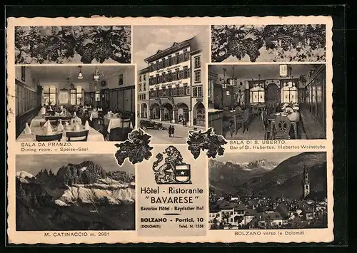 AK Bolzano, Hotel-Ristorante Bavarese, Portici 10