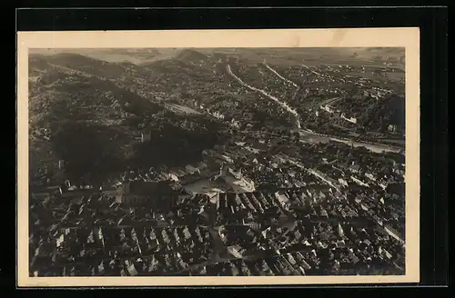 AK Kronstadt, Tiefblick von der Zinne