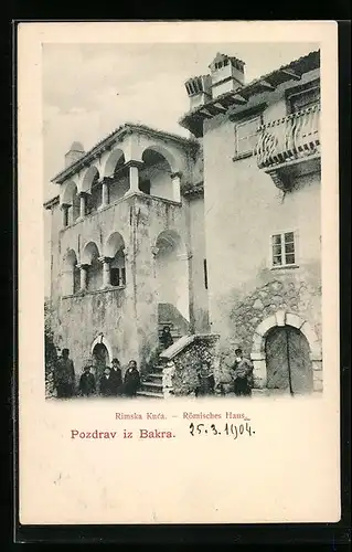 AK Bakar, Römisches Haus