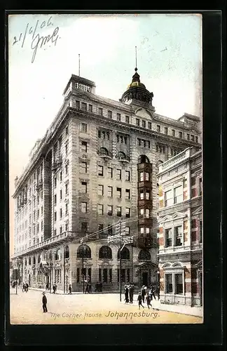 AK Johannesburg, the Corner House, Gebäudeansicht