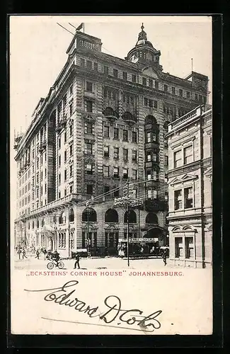AK Johannesburg, Eckstein`s Corner House