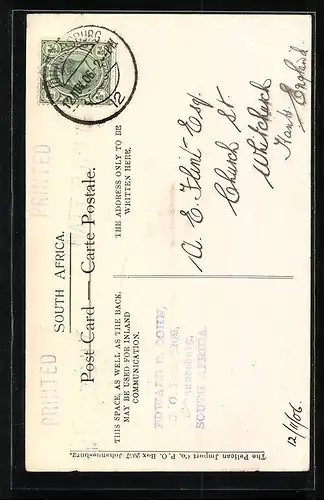 AK Johannesburg, Eckstein`s Corner House