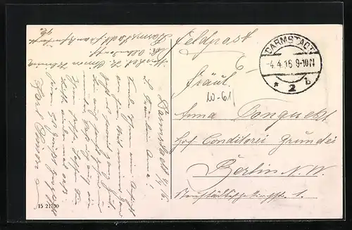 AK Darmstadt, Partie am grossen Woog