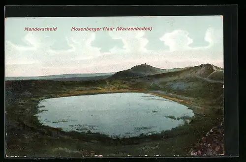 AK Manderscheid, Mosenberger Maar, Wanzenboden
