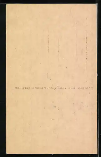 AK Alt-Berlin, Rittergasse Ecke Petristrasse