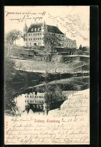 AK Eisenburg, Schloss mit Fluss